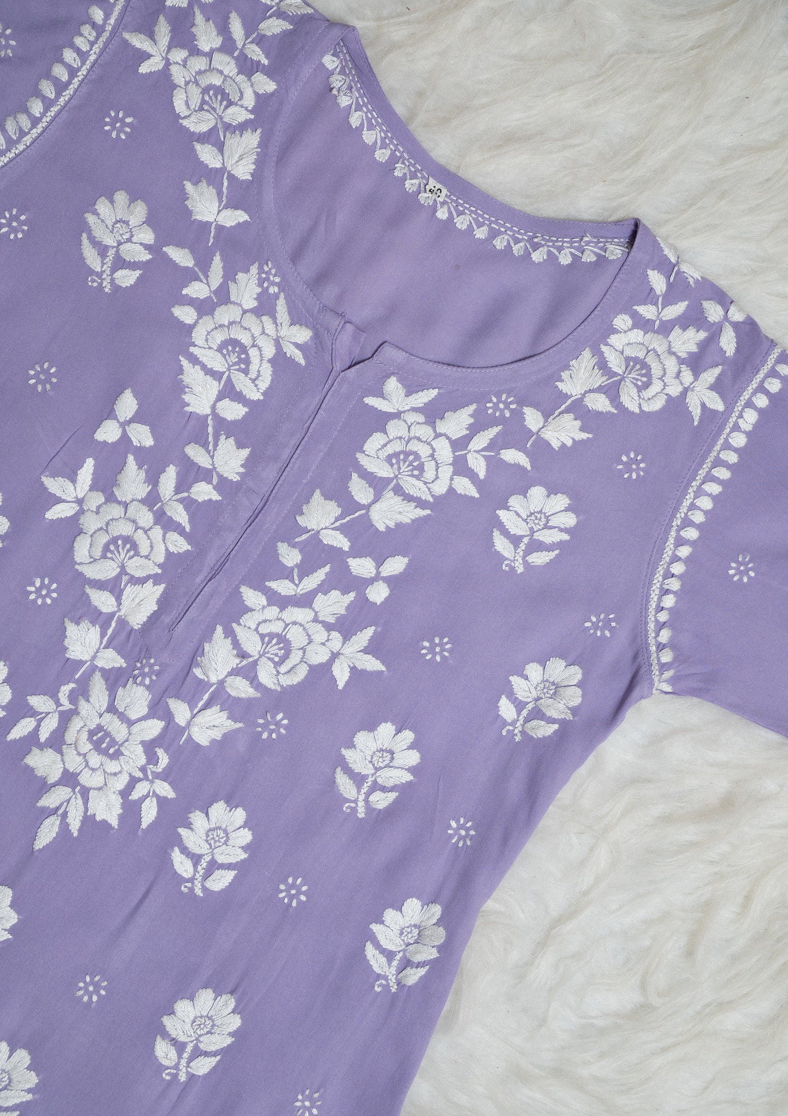 Lavender Modal Kurta Pant Set