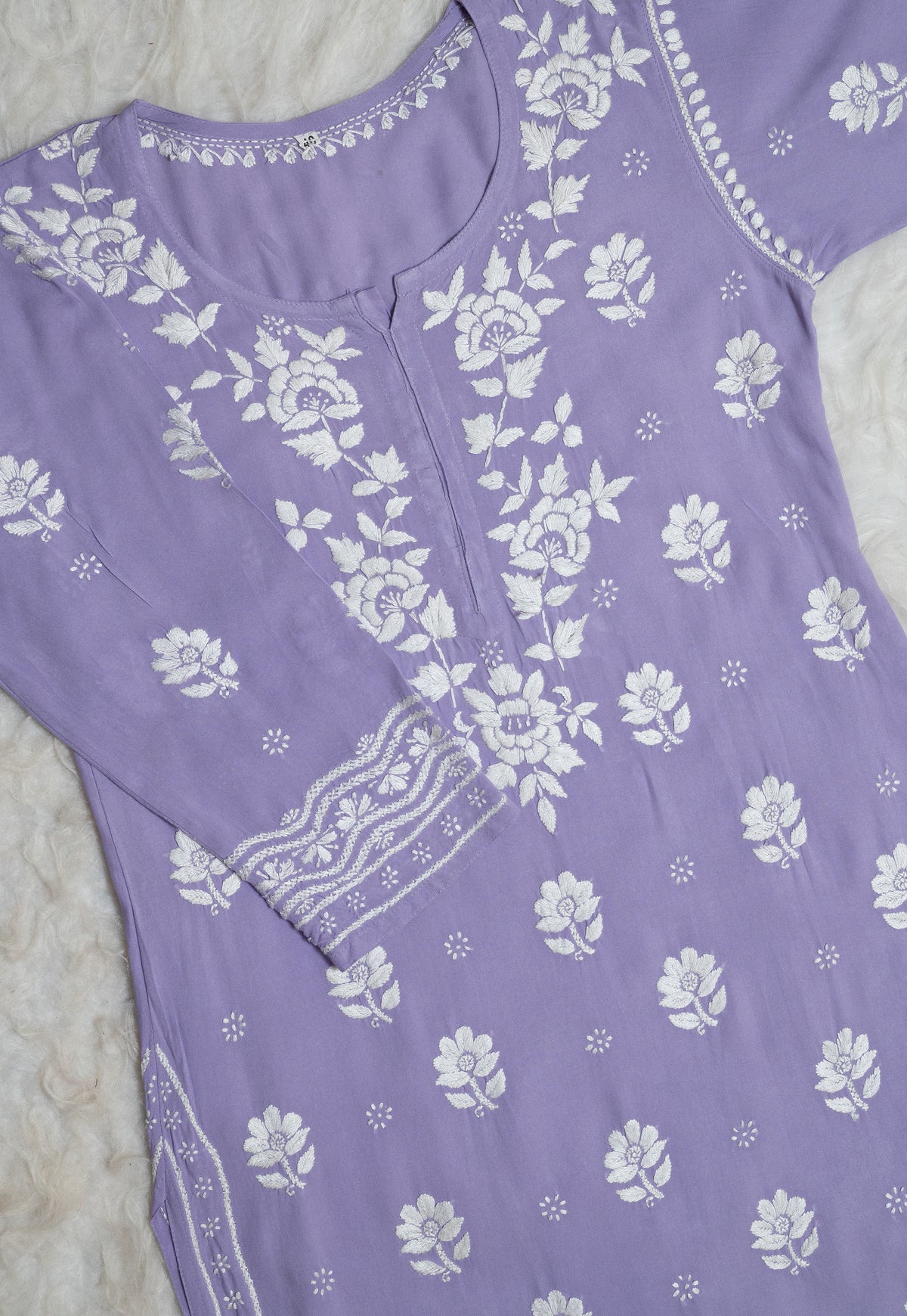 Lavender Modal Kurta Pant Set