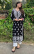 Black Colour Long Modal Chikankari Kurta