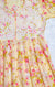 Butter Yellow & Pink Floral MulMul Chikankari Gown