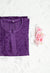 Deep purple Chanderi Short Ombre Chikankari Kurta