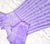 Hiba Lavender Georgette Anarkali with Heavy Chikankari