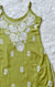 Lyla Pista Green Sleeveless Short Rayon Kurti