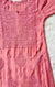 Maha Coral Muslin Kurta with Mukesh & Chikankari Handwork