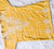 Mango Yellow Short Rayon Kurta with White Chikankari