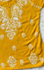 Mustard Short Rayon Kurta with White Chikankari