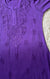 Myra Purple Long Rayon Chikankari Kurta