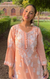 Peach Modal Kurta with Chikankari Handwork