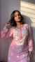 Pink Modal Kurta with Chikankari Handwork