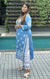 Powder Blue Colour Long Modal Chikankari Kurta