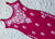 Rida Hot Pink Sleeveless Rayon Chikankari Kurta