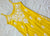 Rida Yellow Sleeveless Rayon Chikankari Kurta