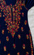 Ruhi Navy Blue Multi Long Rayon Kurta