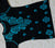 Tara Black & Blue Short Rayon Chikankari Kurta