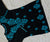 Tara Black & Blue Short Rayon Chikankari Kurta