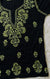 Tara Black & Sage Green Short Rayon Chikankari Kurta