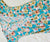 Tina Aqua Blue Long Rayon Kurta with White Chikankari