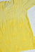 Yellow Chanderi Short Chikankari Kurta