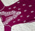 Zara Magenta Long Rayon Kurta with White Chikankari