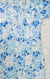 Sky Blue Printed MulMul Kurta with Heavy Chikankari